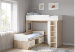 <span>Двухъярусная кровать</span> Легенда BE605-201 <span>Двухъярусная кровать</span> Легенда BE605-201